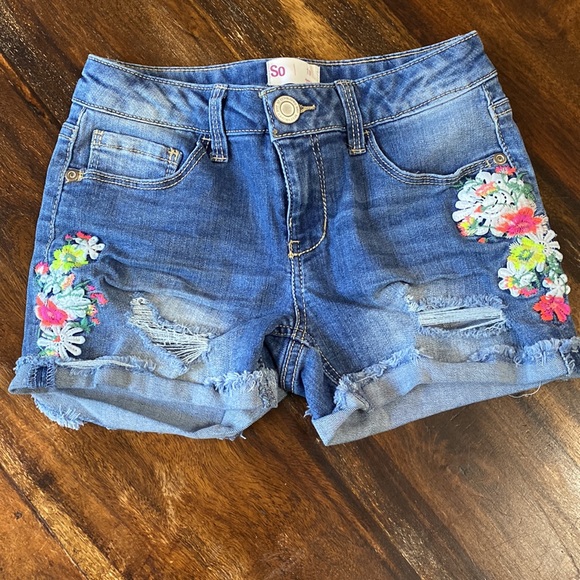 Denim short set size 10 - Picture 6 of 10